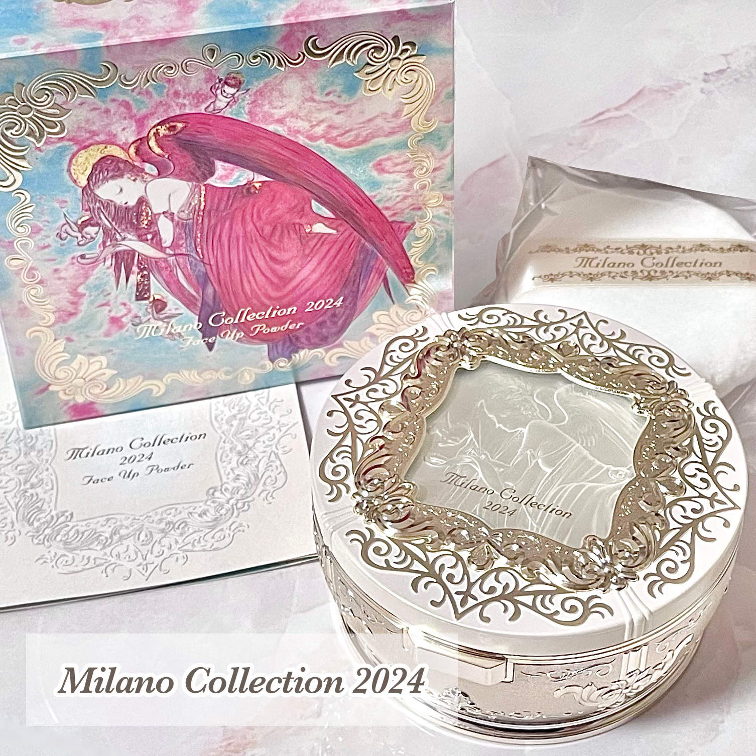 フェースアップパウダー２０２４/ミラノコレクション/プレストパウダーを使ったクチコミ（1枚目）