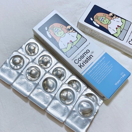 びゃっこまる on LIPS 「つやっつやのグレーカラコン🩶宇宙のような深い色合いで吸い込まれ..」(7枚目)