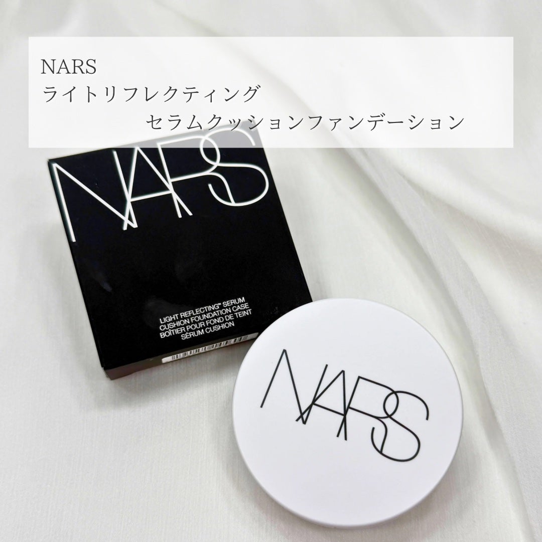 NARS ライトリフレクティング セラムクッション ファンデーション/NARS/クッションファンデーションを使ったクチコミ(2枚目)