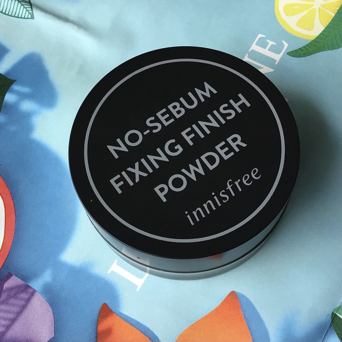 ノーセバム フィニッシングパウダー/innisfree/ルースパウダーを使ったクチコミ（2枚目）