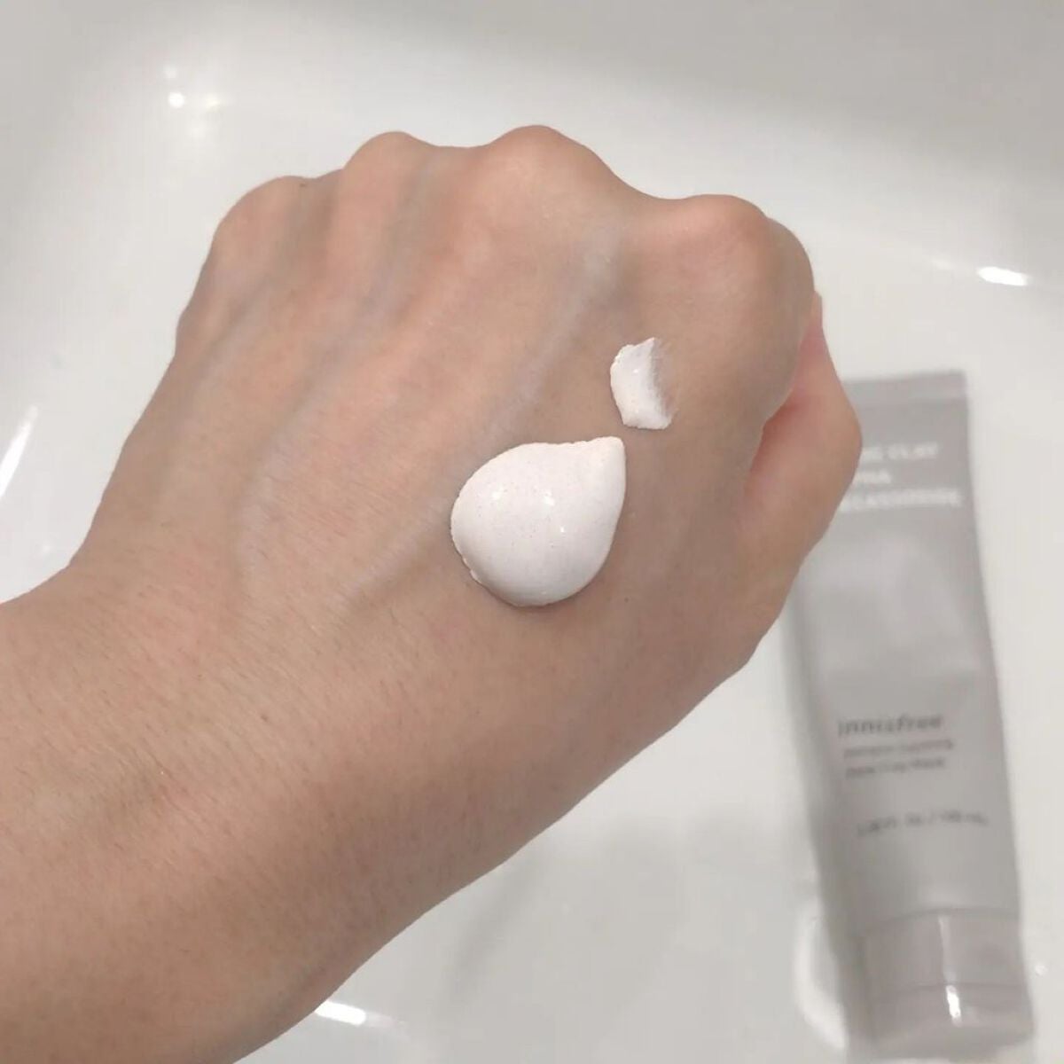 ヴォルカニック カーミング ポア クレイマスク/innisfree/洗い流すパック・マスクを使ったクチコミ(5枚目)