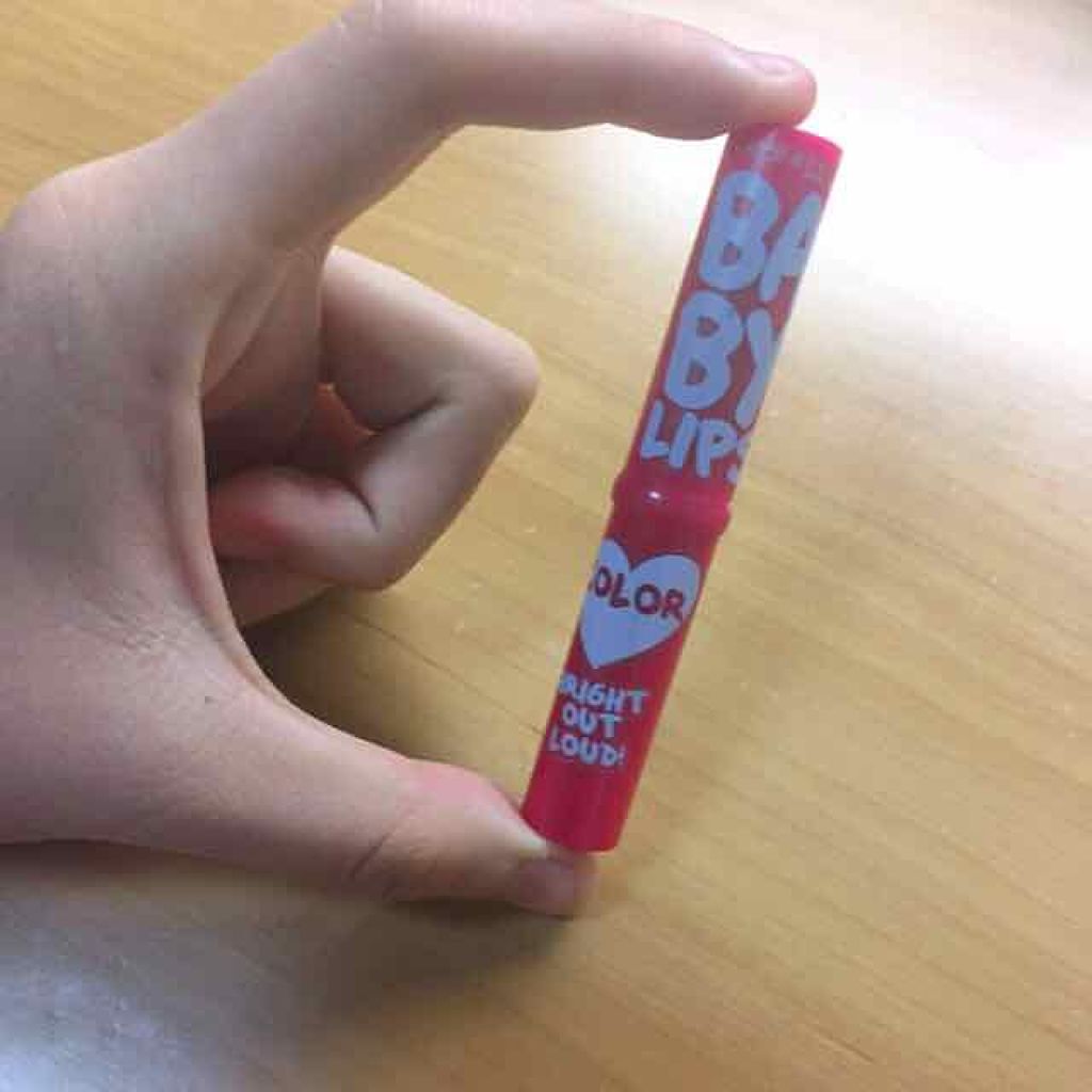 リップクリーム カラー BABY LIPS/MAYBELLINE NEW YORK/リップケアを使ったクチコミ（1枚目）