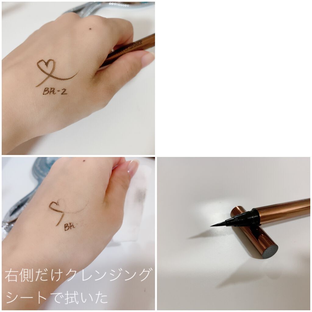 ハイパーシャープ ライナー R/MAYBELLINE NEW YORK/リキッドアイライナーを使ったクチコミ（2枚目）