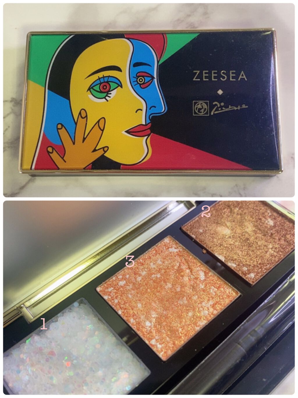 ZEESEA ×PICASSO COLOR EYE SHADOW 単色/ZEESEA/単色アイシャドウを使ったクチコミ（1枚目）