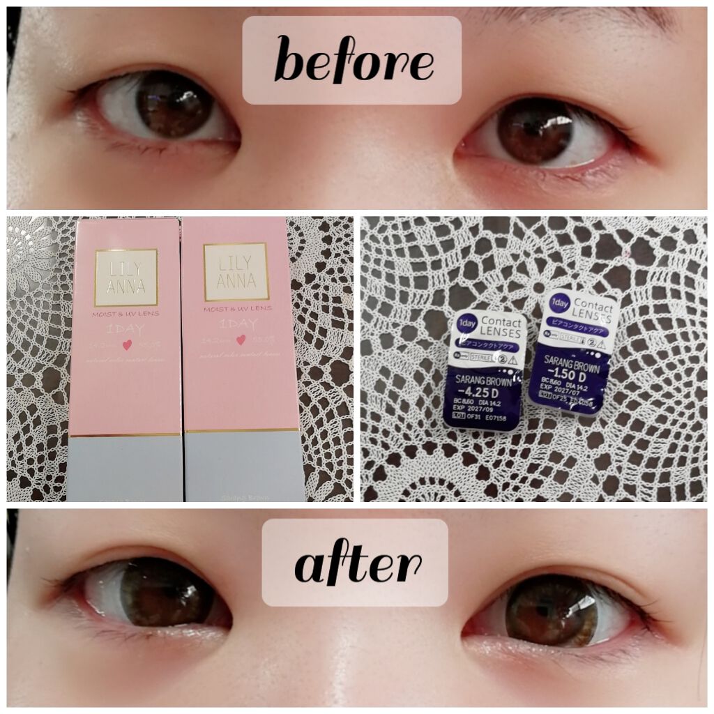 LILY ANNA/LILY ANNA/カラーコンタクトレンズを使ったクチコミ（1枚目）