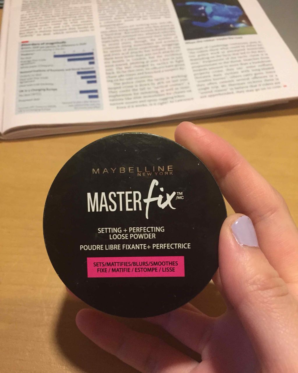 Master fix/MAYBELLINE NEW YORK/ルースパウダーを使ったクチコミ（1枚目）