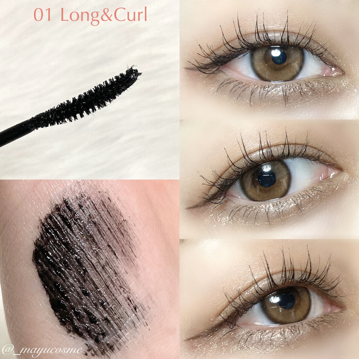 フィーJカールマスカラ ロングアンドカール/fwee/マスカラを使ったクチコミ（3枚目）