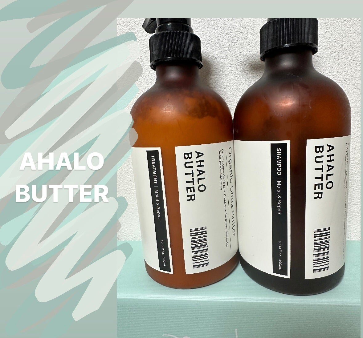 モイスト&リペア シャンプー/ヘアトリートメント/AHALO BUTTER/市販シャンプーを使ったクチコミ(1枚目)