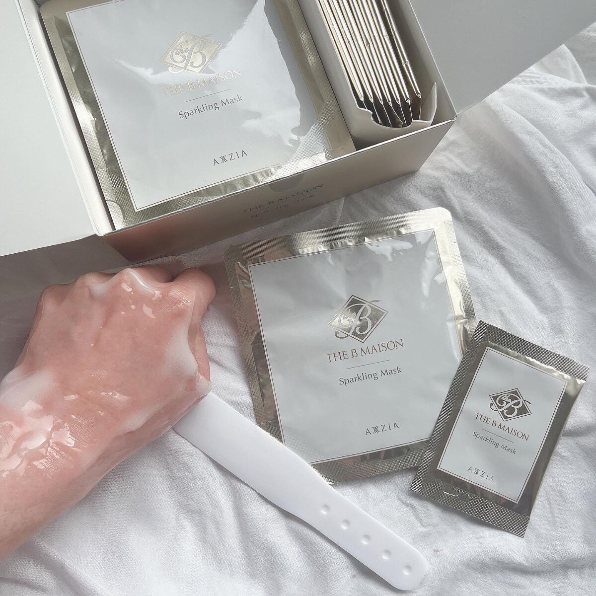  スパークリング マスク /ザ ビー メゾン/洗い流すパック・マスクを使ったクチコミ（1枚目）
