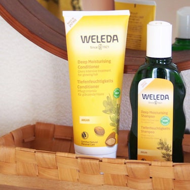 アルガン ヘアシャンプー／ヘアコンディショナー シャンプー/WELEDA/シャンプー・コンディショナーを使ったクチコミ（1枚目）