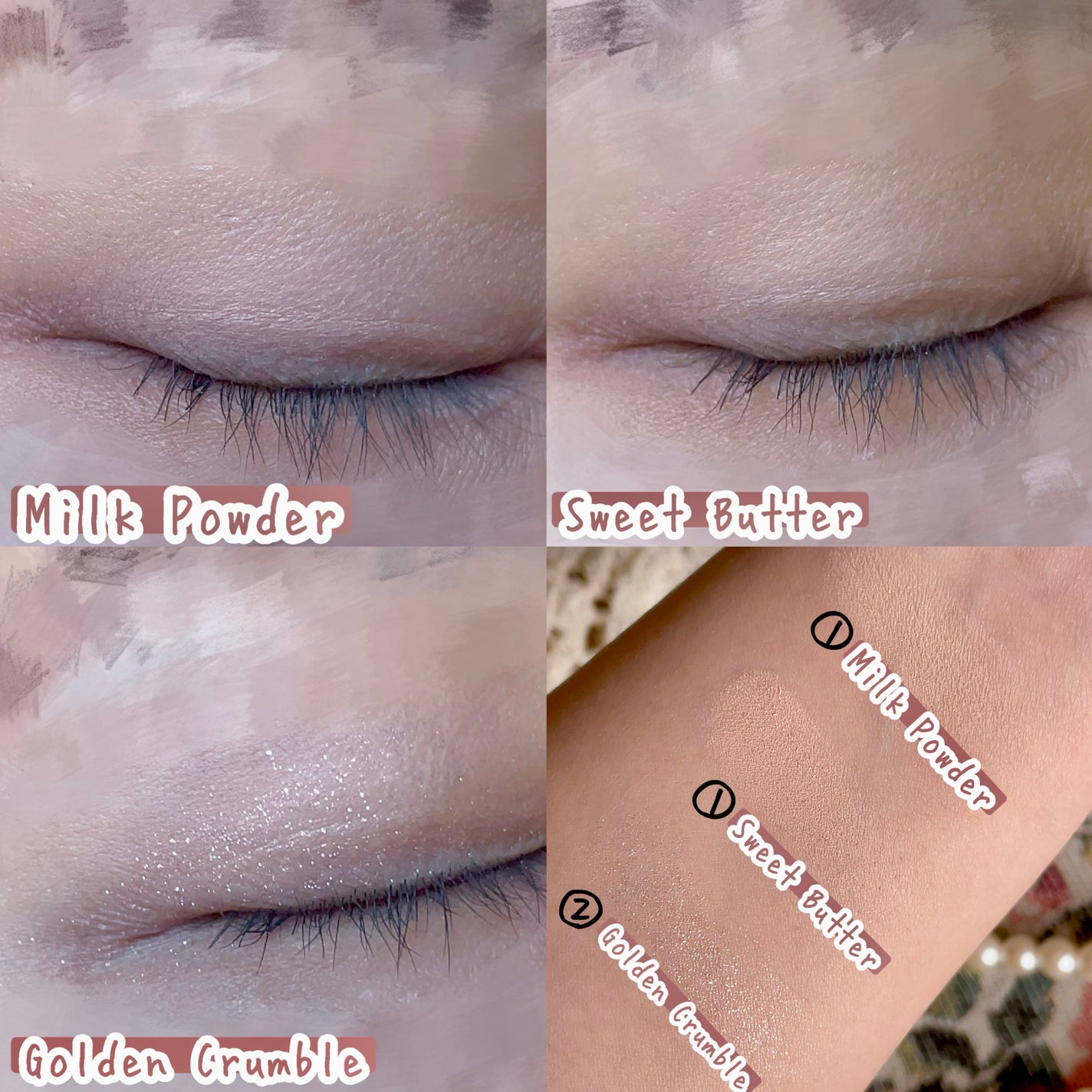 KEYBO FALL IN LOVE SHADOW PALETTE/keybo/アイシャドウパレットを使ったクチコミ(4枚目)