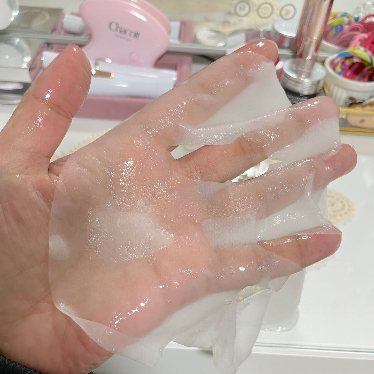 チャプター4 コラーゲン エラスティサイジング マスク/illuN/シートマスク・パックを使ったクチコミ（2枚目）