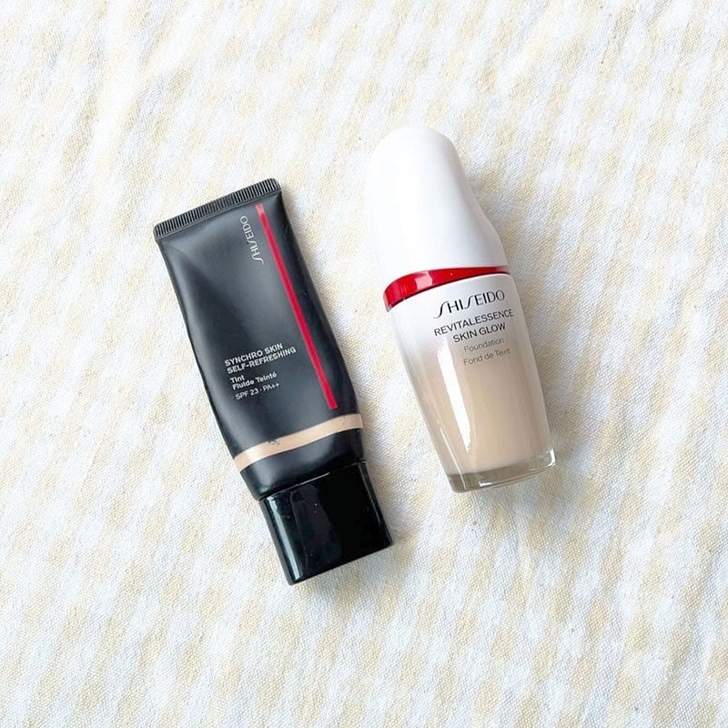 エッセンス スキングロウ ファンデーション/SHISEIDO/リキッドファンデーションを使ったクチコミ(3枚目)