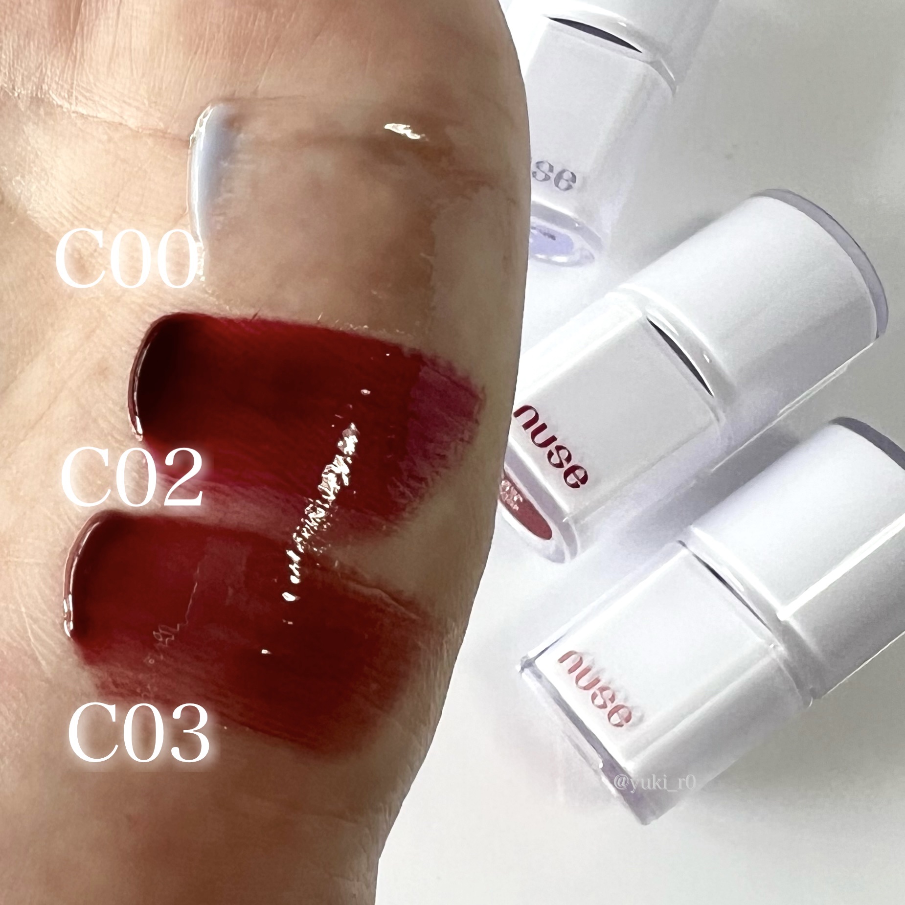 ケアリップチュアル/nuse/口紅を使ったクチコミ（2枚目）