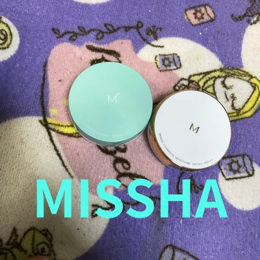 M クッションベース(ミント)/MISSHA/化粧下地を使ったクチコミ（1枚目）