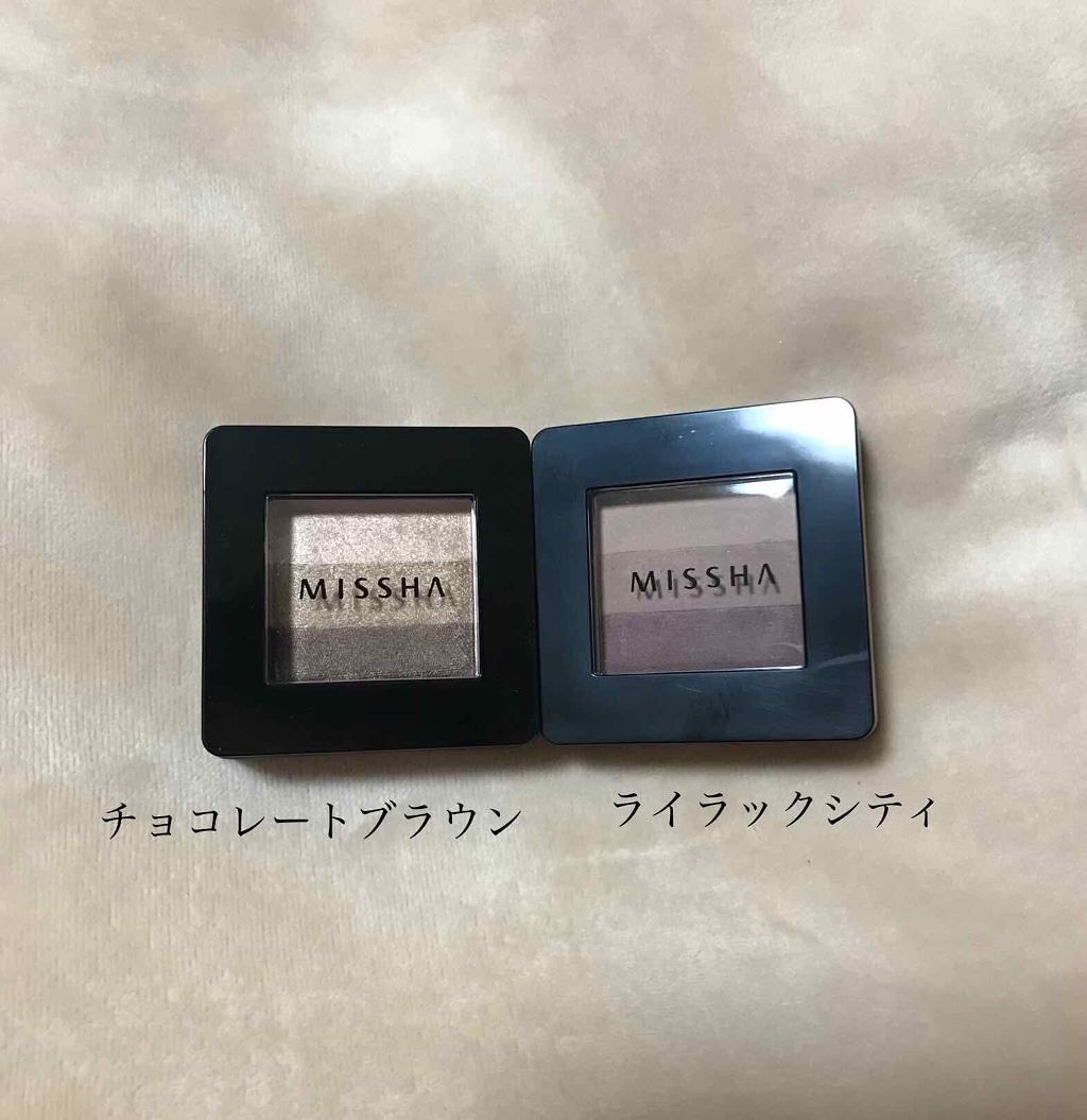 トリプルシャドウ/MISSHA/アイシャドウパレットを使ったクチコミ(1枚目)