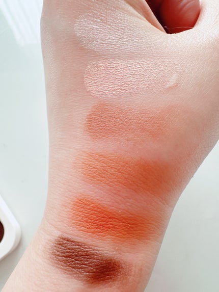 フォーエバー6アイパレット/Laka/アイシャドウパレットを使ったクチコミ(4枚目)