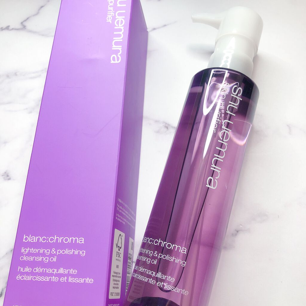 シュウウエムラ　ブランクロマ ライト&ポリッシュ クレンジング オイル　紫 シュウ ウエムラ / ブランクロマ ライト＆ポリッシュ クレンジング