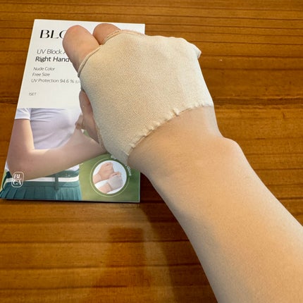 BLCA 紫外線カット アームストッキング/BLCA/その他を使ったクチコミ(2枚目)
