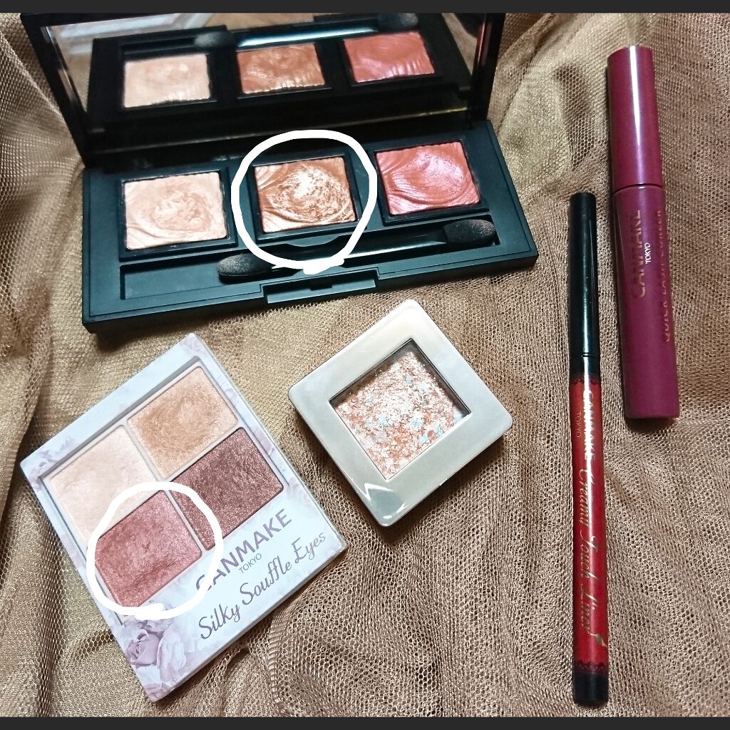 クリーミータッチライナー/キャンメイク/ジェルアイライナーを使ったクチコミ（2枚目）