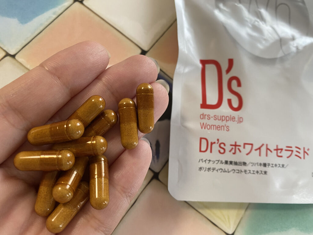 ドクターズサプリ Dr'sホワイトセラミド/ドクターズサプリ/美容サプリメントを使ったクチコミ（1枚目）