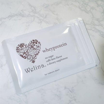 ウェリナ ホエイプロテイン 新カフェラテ味/Welina./ホエイプロテインを使ったクチコミ(1枚目)
