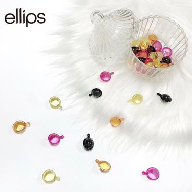 ヘアーオイル【シャイニーブラック】/ellips/ヘアオイルを使ったクチコミ（1枚目）