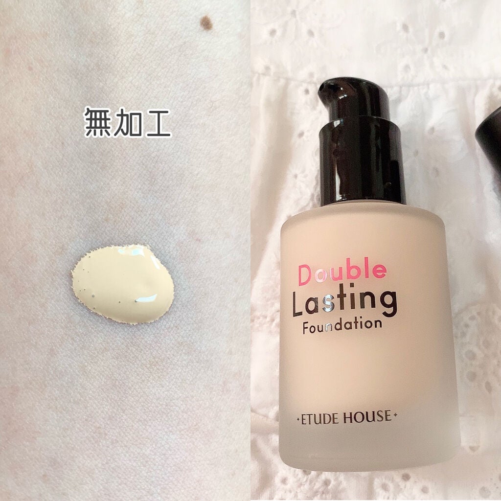 ダブルラスティング ファンデーション/ETUDE/リキッドファンデーションを使ったクチコミ(2枚目)