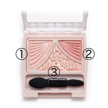 ジューシーピュアアイズ/キャンメイク/アイシャドウパレットを使ったクチコミ(4枚目)