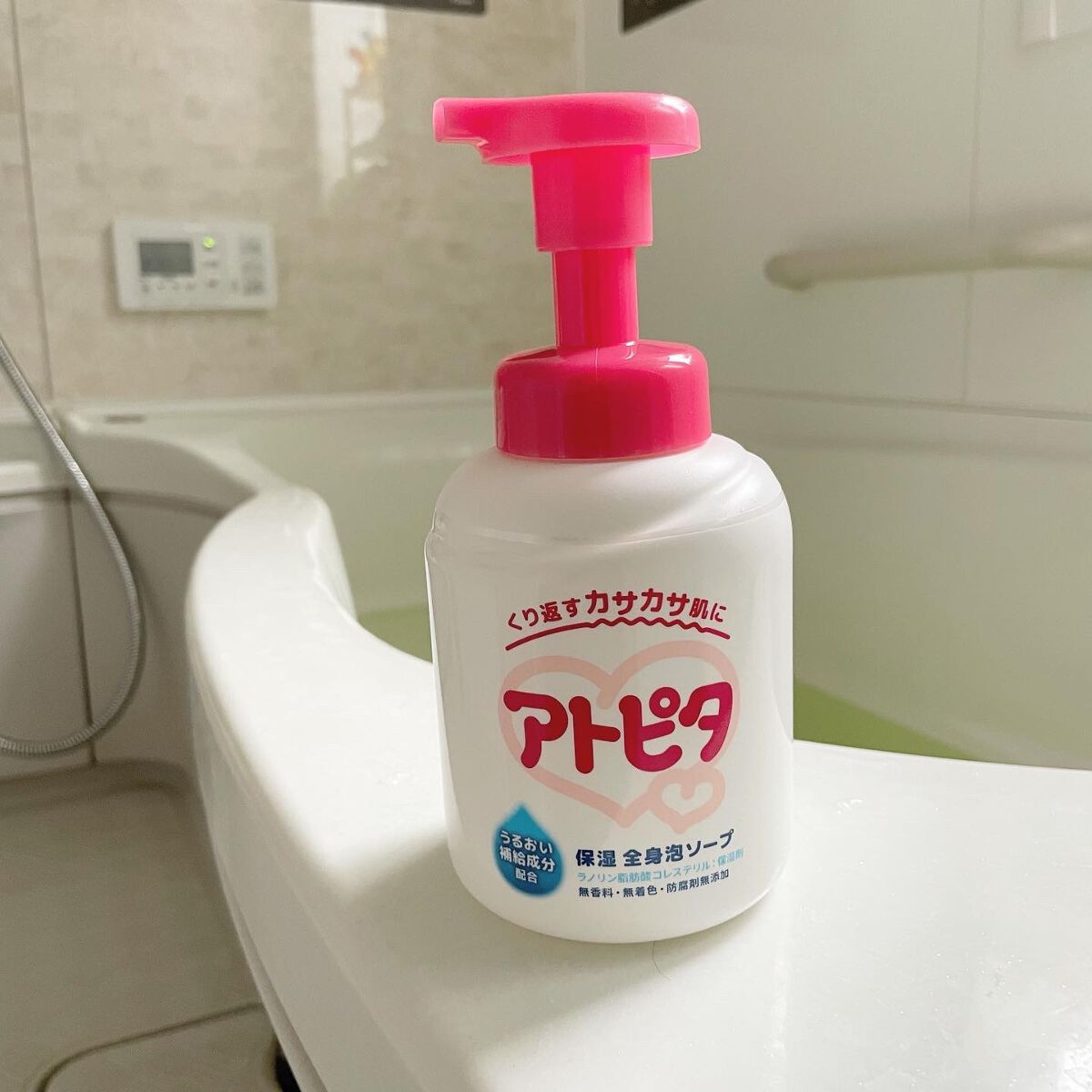 全身ベビーソープ(泡タイプ)/アトピタ/ボディソープを使ったクチコミ(1枚目)