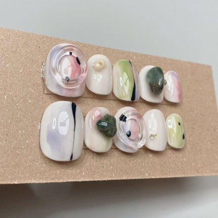 プチプライス カラージェル/Petit Price/ジェルネイルを使ったクチコミ(2枚目)