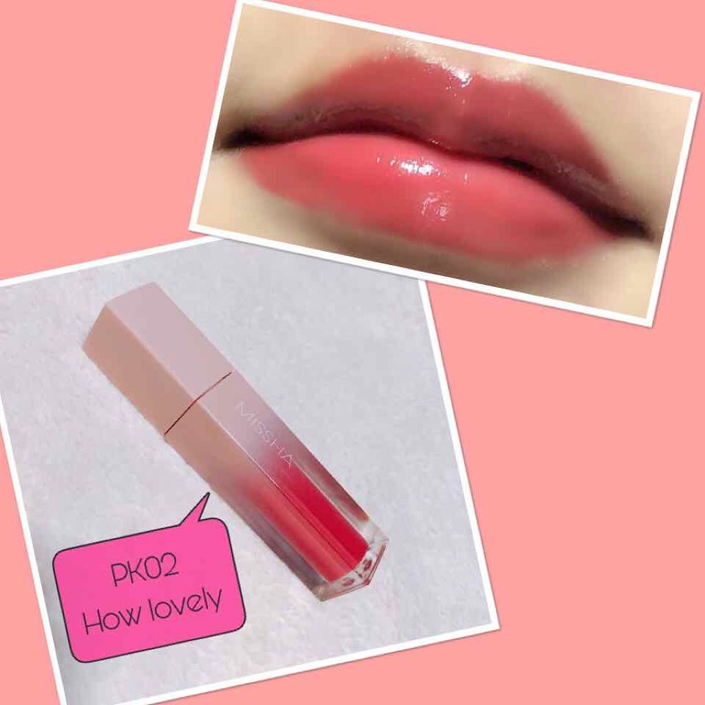 ジェリッシュリップスリップ/MISSHA/口紅を使ったクチコミ(3枚目)