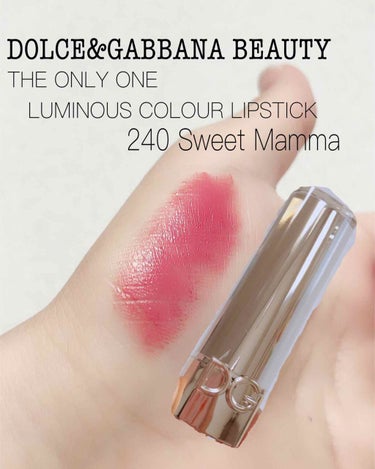 ザ・オンリーワン ルミナスカラー リップスティック/DOLCE&GABBANA BEAUTY/口紅を使ったクチコミ（1枚目）