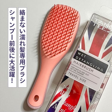 タングルティーザー ザ・アルティメットディタングラー ミニ/TANGLE TEEZER/ヘアブラシを使ったクチコミ（1枚目）