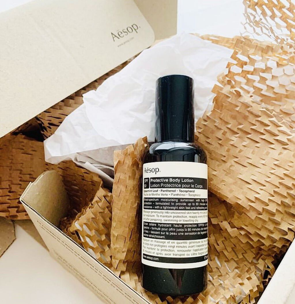 イソップ  プロテクションボディローション/Aesop/日焼け止めローションを使ったクチコミ（1枚目）