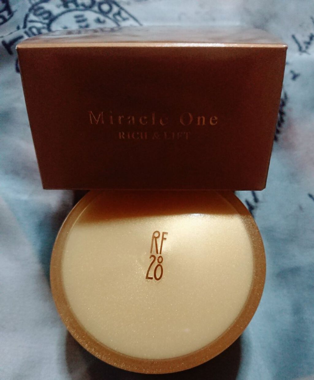 ミラクルワン リッチ&リフト/RF28/オールインワン化粧品を使ったクチコミ(1枚目)
