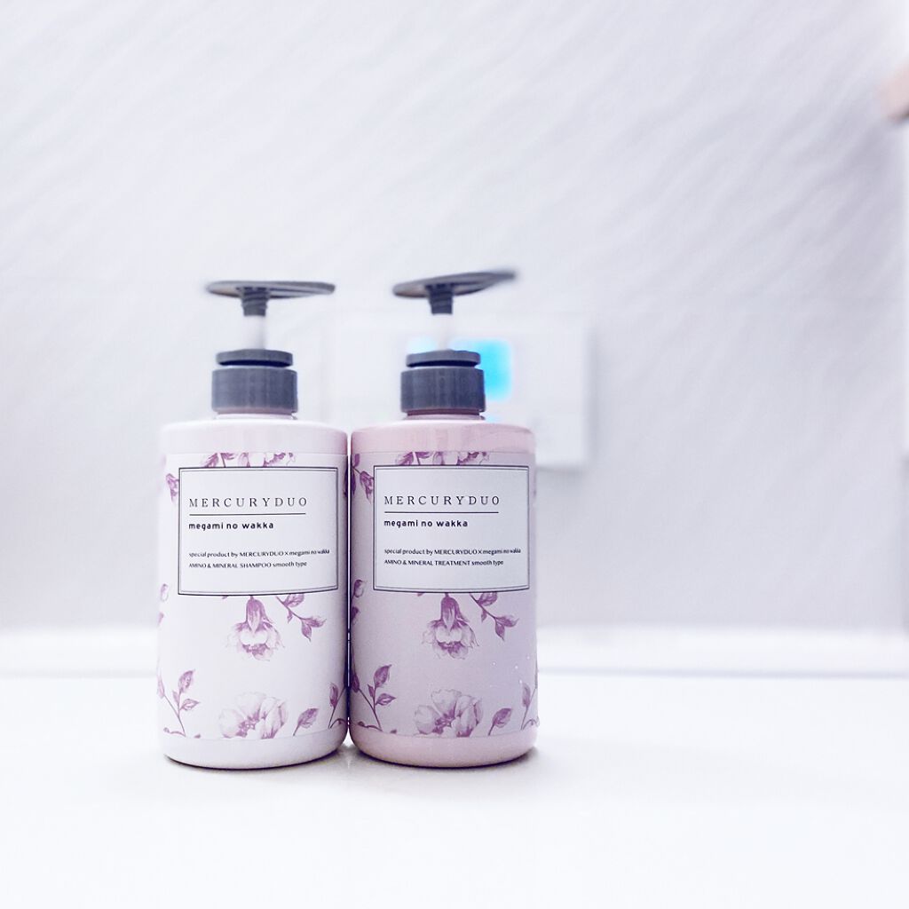 MERCURYDUO シャンプー【スムース】・トリートメント【スムース】/R&/市販シャンプーを使ったクチコミ（1枚目）
