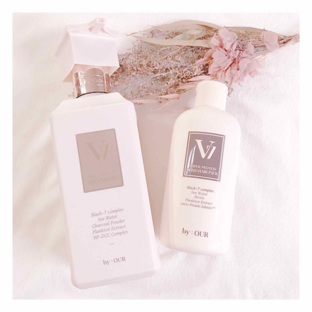 V7 スーパープロテイン シャンプー 500ml/by : OUR/サロンシャンプーを使ったクチコミ（1枚目）
