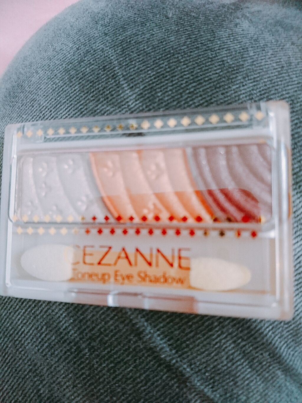 トーンアップアイシャドウ/CEZANNE/アイシャドウパレットを使ったクチコミ(1枚目)