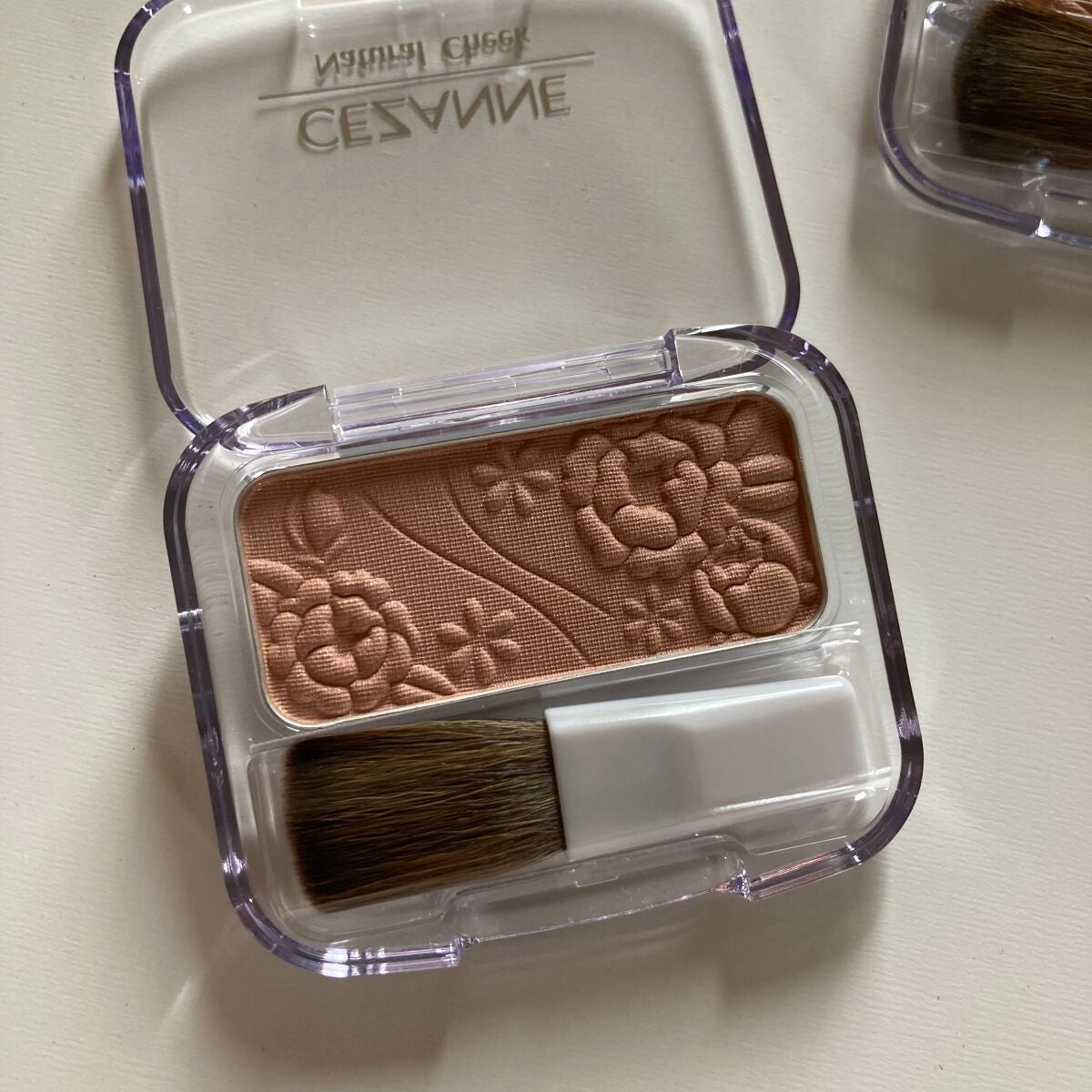 ナチュラル チークN/CEZANNE/パウダーチークを使ったクチコミ(3枚目)