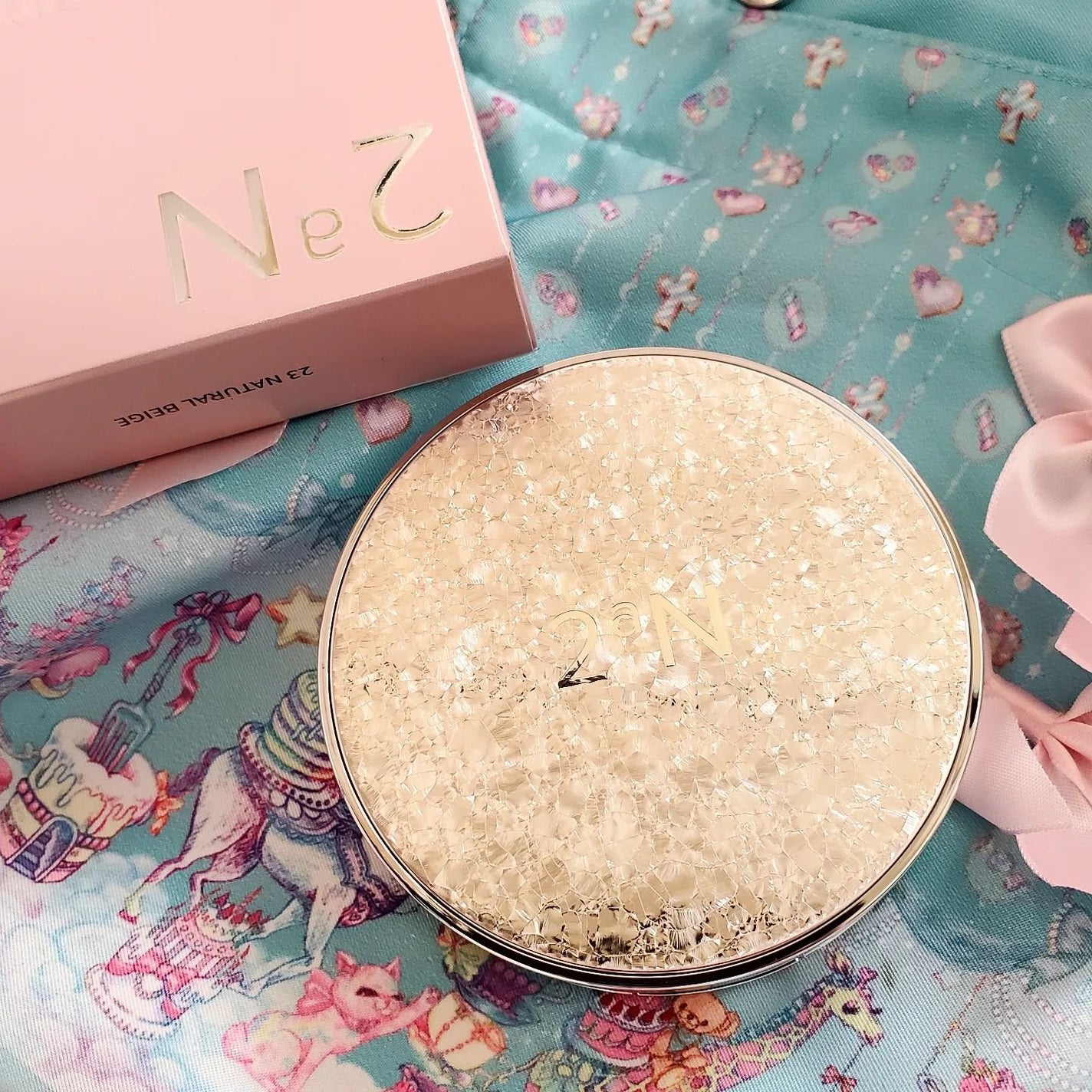 グリーミングテンションパクト/2aN/クリーム・エマルジョンファンデーションを使ったクチコミ(4枚目)