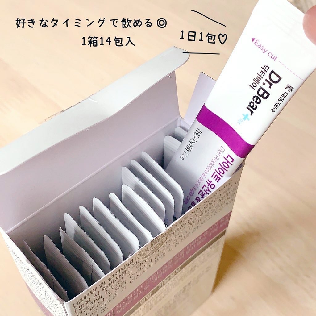 ダイエット乳酸菌&血糖ケア/DAEWOONG/ドリンクを使ったクチコミ(2枚目)