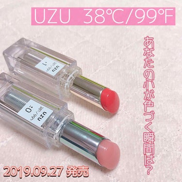  38°C / 99°F Lipstick <TOKYO>/UZU BY FLOWFUSHI/口紅を使ったクチコミ（1枚目）