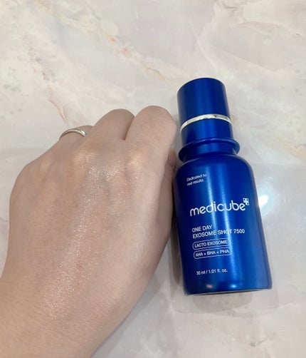 ゼロ1DAYエクソソームショット7500/MEDICUBE/美容液を使ったクチコミ(2枚目)