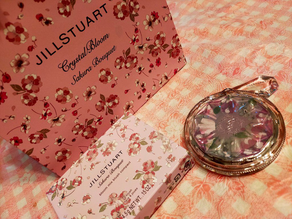 サクラブーケ ブルーム ミックスブラッシュ コンパクト/JILL STUART/パウダーチークを使ったクチコミ（1枚目）