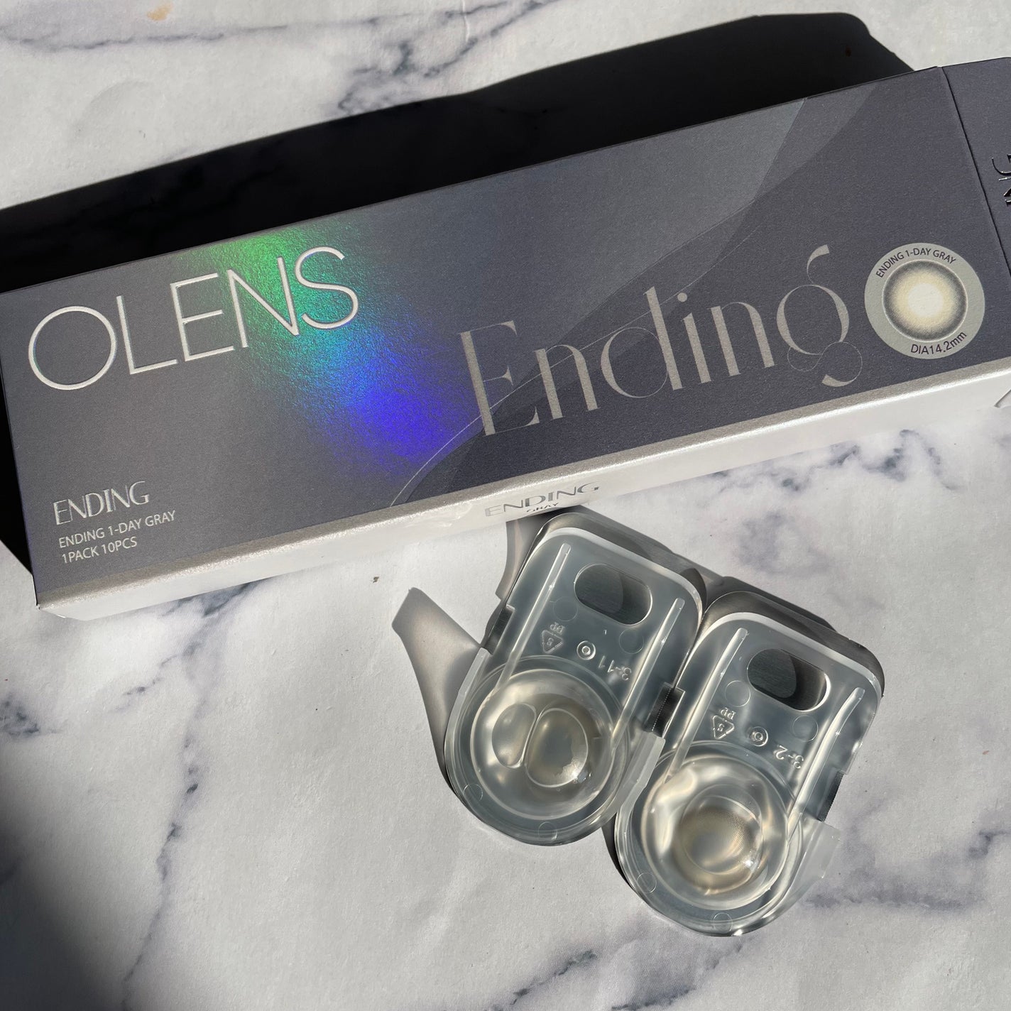 Ending 1day/OLENS/ワンデー(1DAY)カラコンを使ったクチコミ(2枚目)