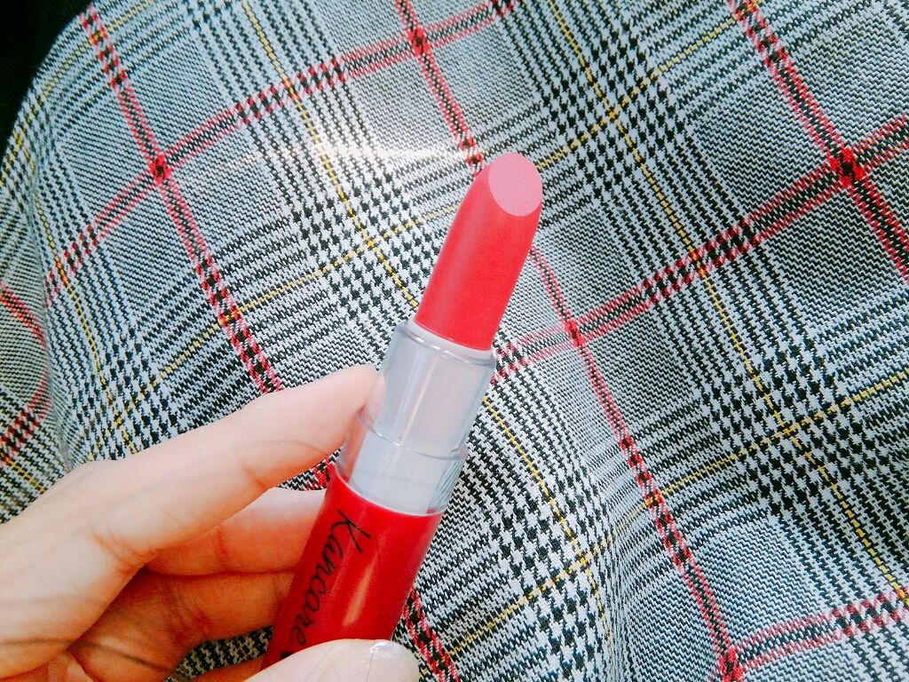 カンコレ マットリップスティック/DAISO/口紅を使ったクチコミ(2枚目)