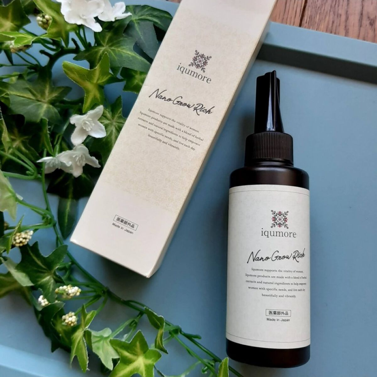 ナノグロウリッチ/iqumore/頭皮ローションを使ったクチコミ（1枚目）