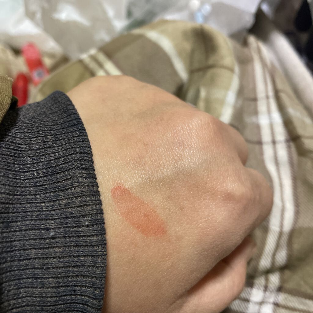 アイムミミ ミステリー フラッシュティント 003 ミステリーキャロットジュース/i’m meme/リップティントを使ったクチコミ（3枚目）