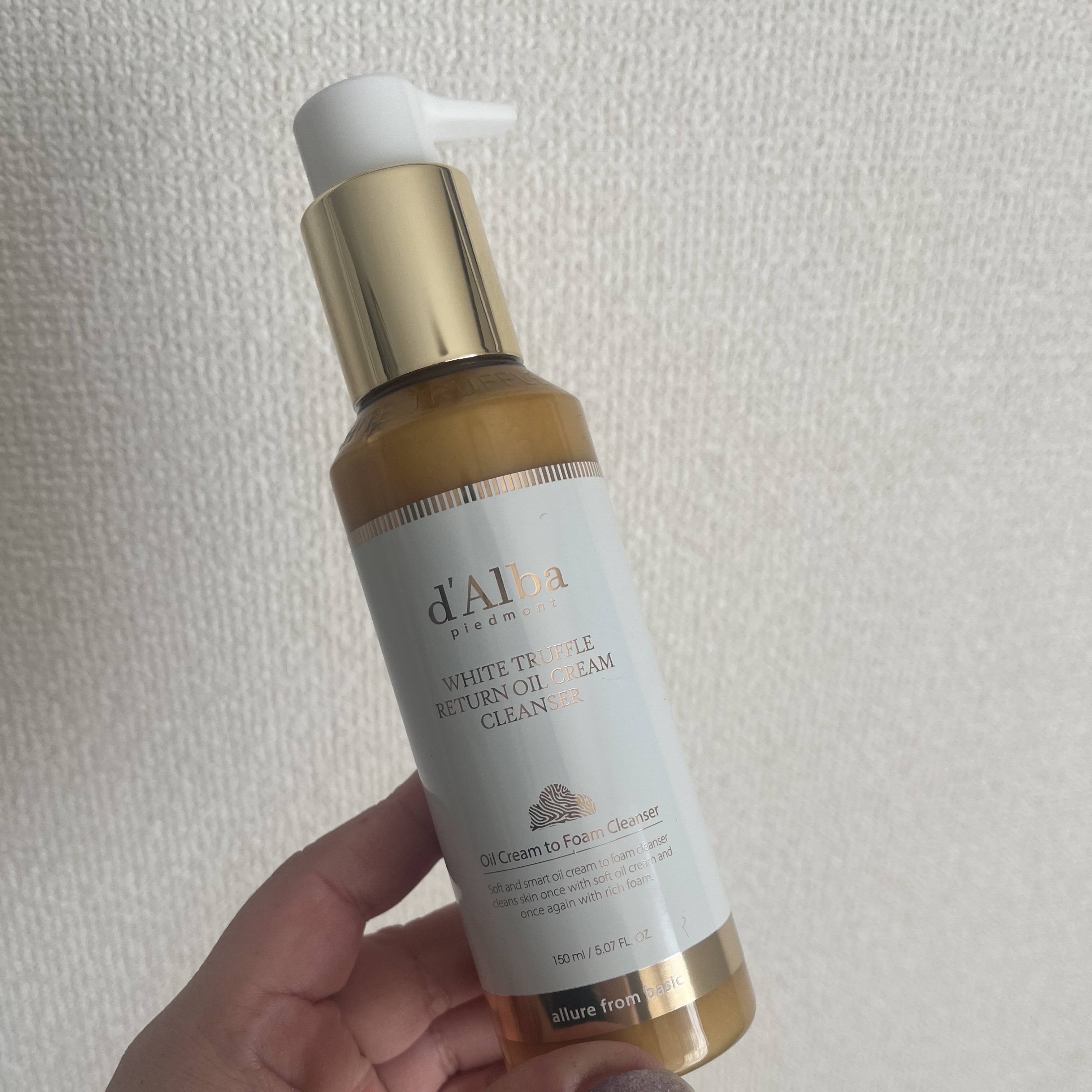 ホワイトトリュフリターンオイルクリームクレンザー/ダルバ/クレンジングを使ったクチコミ（1枚目）
